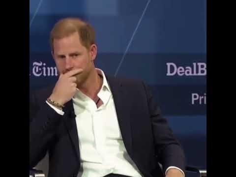 prince harry vist the dealbook summit in 2024#sussexeschronicles