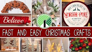 Best Dollar Tree Christmas Crafts for a FESTIVE Home