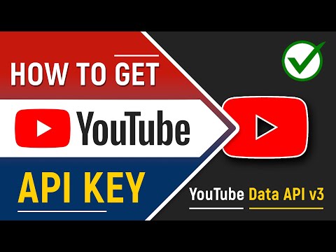 ✅ How to Get YouTube API Key 2024 | Create YouTube Data API v3