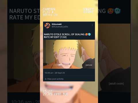 Boruto Don't Know That Guy Is Naruto 😅🔥 #naruto #shorts #anime