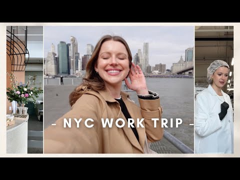 VLOG: come to NYC solo with me for my first ever brand trip!