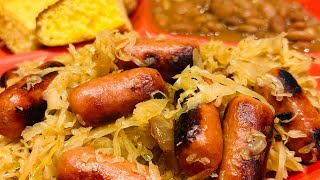 Sauerkraut n Sausage