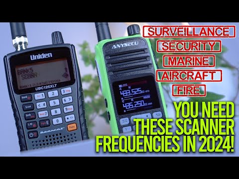 Scanner Frequencies You NEED For 2024!