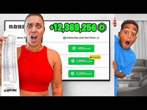 DJ BOUGHT UNLIMITED ROBLOX MONEY!!