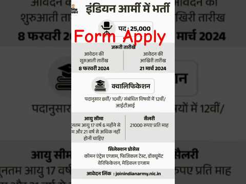 Indian army new vacancy 2024#army #armylover #armystatus #armylife ..