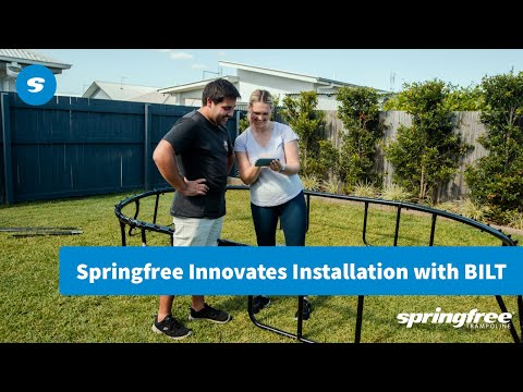 Springfree Trampoline Innovates Installation with BILT