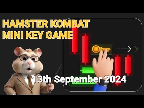 13th September 2024|| HAMSTER DAILY KOMBAT|| DAILY CIPHER|| HAMSTER MINI KEY GAME