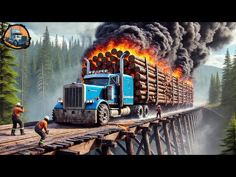 Dangerous Idiots Truck & Heavy Equipment Fails Compilation - Idiots Driving Heavy Machinery #37