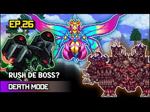 RUSHANDO BOSSES! - Terraria Calamity Death Mode EP. 26