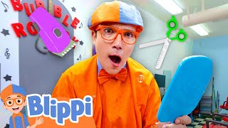 Blippi Gets A Haircut - Blippi | Educational Videos for Kids