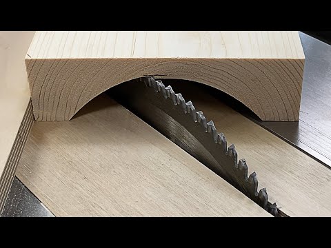 How to use the table saw foul / Easy Cove Cutting Jig / woodworking jig