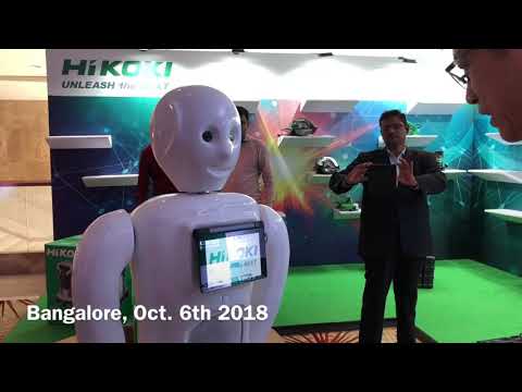 HiKOKI Brand Launch with Robot