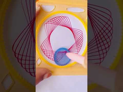 Spirograph | Magic Roller | Small Roller | Big Wisdom #viral #shorts #satisfying #spirographdesigns