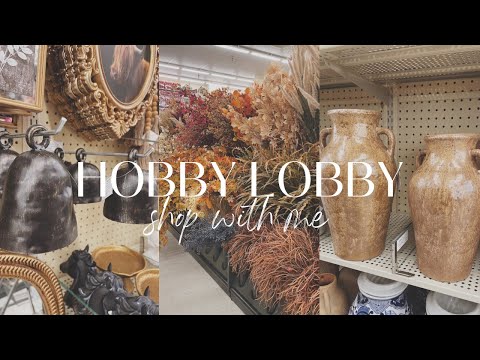 Fall Hobby Lobby Shop With Me 2023 || Vintage Inspired Dupes || Aesthetic Hobby Lobby Finds