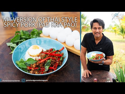 Goma At Home: My Version Of Thai Style Spicy Pork (Pad Kra Pao)