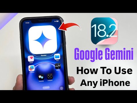 iOS 18.2 - How to Use Google Gemini on any iPhone (Tutorial)