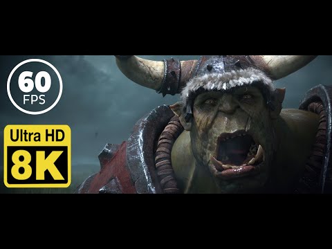 Warcraft III: Reforged Cinematic Trailer 8K 60 FPS (Upscale with Machine Learning AI)