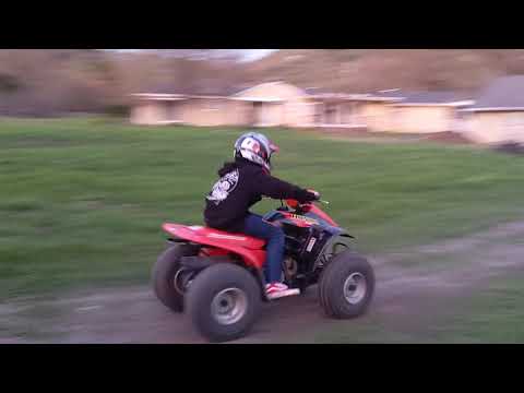 Backyard quad track TRX 90