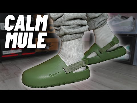 WATCH BEFORE YOU BUY! Nike Calm Mule On Feet Review