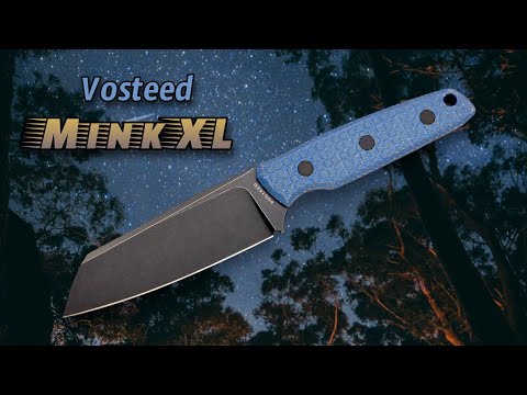 New Fixed Blade! Vosteed Mink XL Sheepsfoot - Bigger & Better?