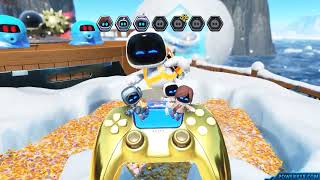 Astro Bot - Frozen Meal - 100% Walkthrough (All Bots, Puzzle Pieces, Secret Level)