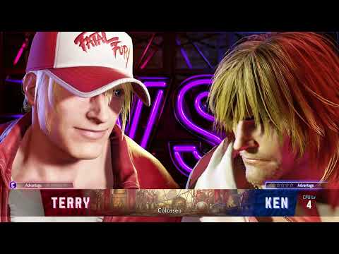 Terry Bogard Gameplay in 4K - Street Fighter 6 | Gamescom 2024, No Commentary