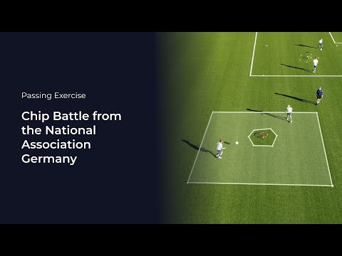 Chip Warm-up Game from the National Association Germany | Soccer Coaching Drill