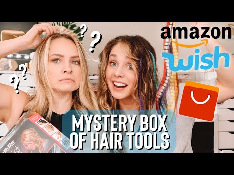 I found a box of WEIRD hair tools I've had for years … Honest review - Kayley Melissa