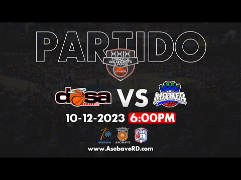 PARTIDO TBS LA VEGA: DOSA VS MATICA | 10-12-2023