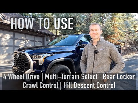 2022 Tundra - When & How to Use Off-Road Features