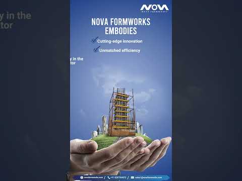 Nova Formworks: Redefining Construction with Innovation, Efficiency, and Reliability. 🏗️