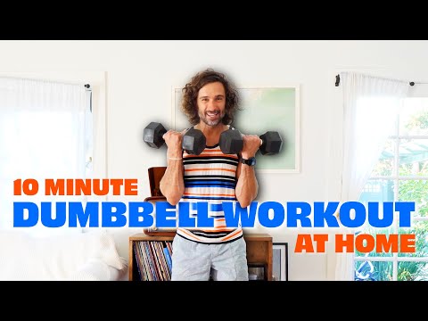 10 Min Dumbbell Workout | Joe Wicks Workouts