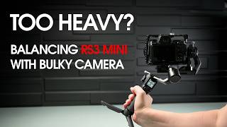 How to balance heavy camera setups on DJI RS3 Mini | Modification | Must-have accessories