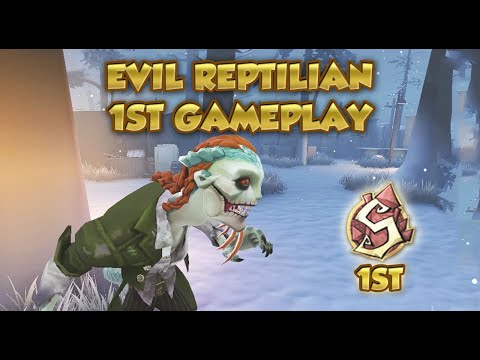 (1st Evil Patroller) Evil Reptilian 1st Gameplay | Identity V| 第五人格 | 제5인격 | Evil Reptilian