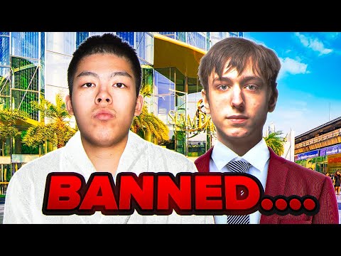 AsianJeff and Peterbot got BANNED from the MALL 😳 (ft. Buckefps)