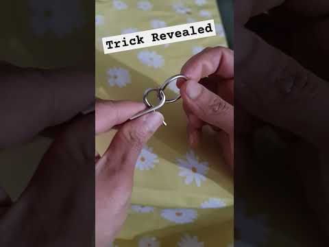 Trick Revealed ---- Shhuussssshh #tricks #magic #fidget #solved #metal