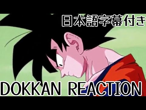 ドッカンバトル LR ベジータ&悟空(交代) リアクション Dokkan LR Vegeta&Goku(change) Reaction