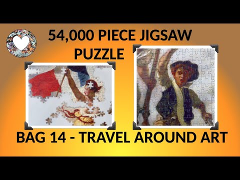 Bag 14 Section 13 of EPIC 54,000 Piece Jigsaw Puzzle: Travel Around Art from Grafika