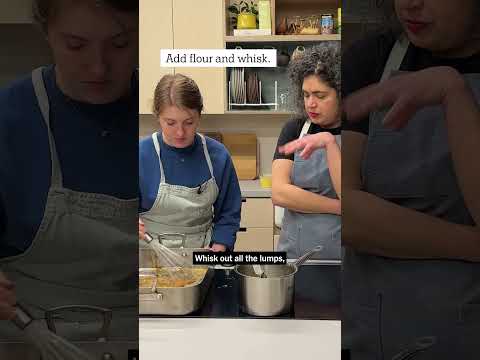 Making Gravy in Our Favorite Roasting Pan