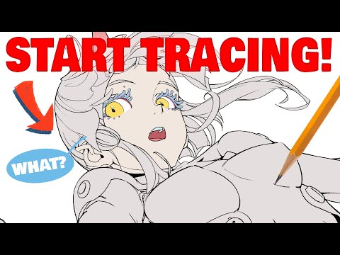 How TRACING makes you a better artist 🧠