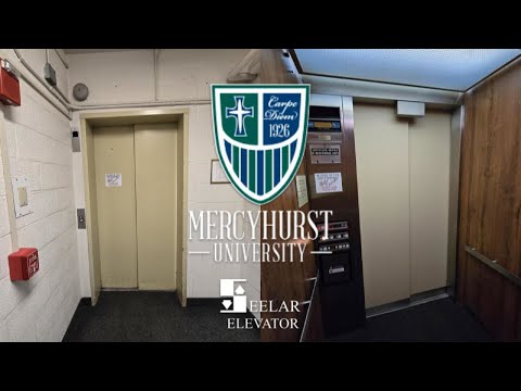 Aggressive Seelar Oildraulic elevator at Preston Hall - Mercyhurst University in Erie PA