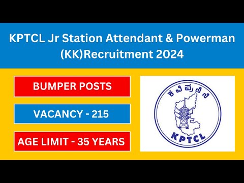 KPTCL Notification 2024 | KPTCL Vacancy, Salary, Eligibility 2024 | Latest Government Jobs 2024