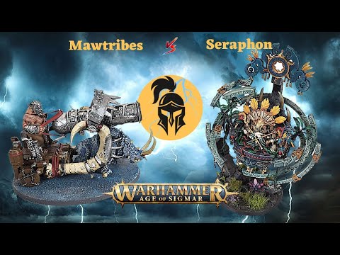 Age of Sigmar Battle Report: Seraphon vs Ogor Mawtribes: Lord Kroak vs Ironblasters!!