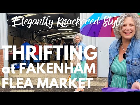 Thrifting Adventures in Fakenham! Flea Market Finds & More