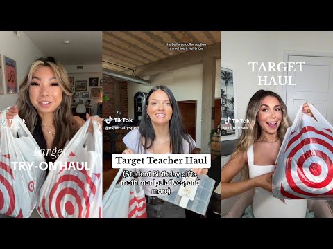 Target haul - TikTok compilation 🛍️😋