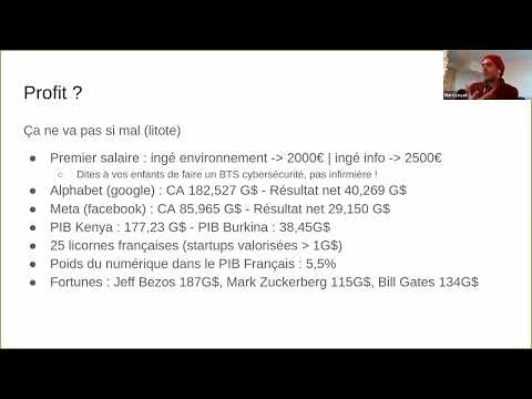 Conférence #8: "Le numérique sous le regard du développement durable", Marc LOYAT (24/02/2022)