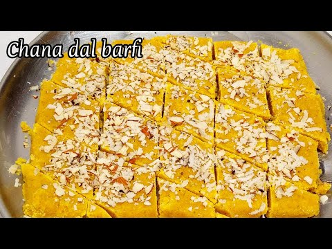 Chana Dal Barfi Recipe | Chana Dal Katli Recipe #shorts