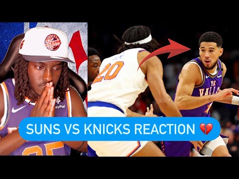 Reaction To Suns Vs Knicks Highlights