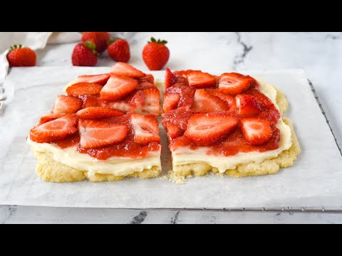 Strawberry Pizza for Two