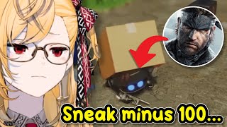 Kaela Is Very Disappointed On Snake's Cupboard Box Sneaking Technique【Hololive】